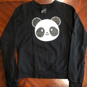 Whistle & Flute kawaii panda sweatshirt size X-small‎